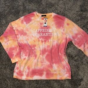 Crew Neck Tie Dye Sweatshirt NWT